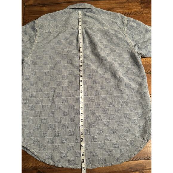 The Territory Ahead Men’s Linen Blend Light Long Sleeve Btn Front Shirt Medium - Picture 6 of 6